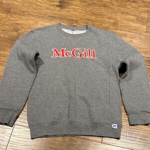 Russell Athletic McGill Gray Crewneck Sweater